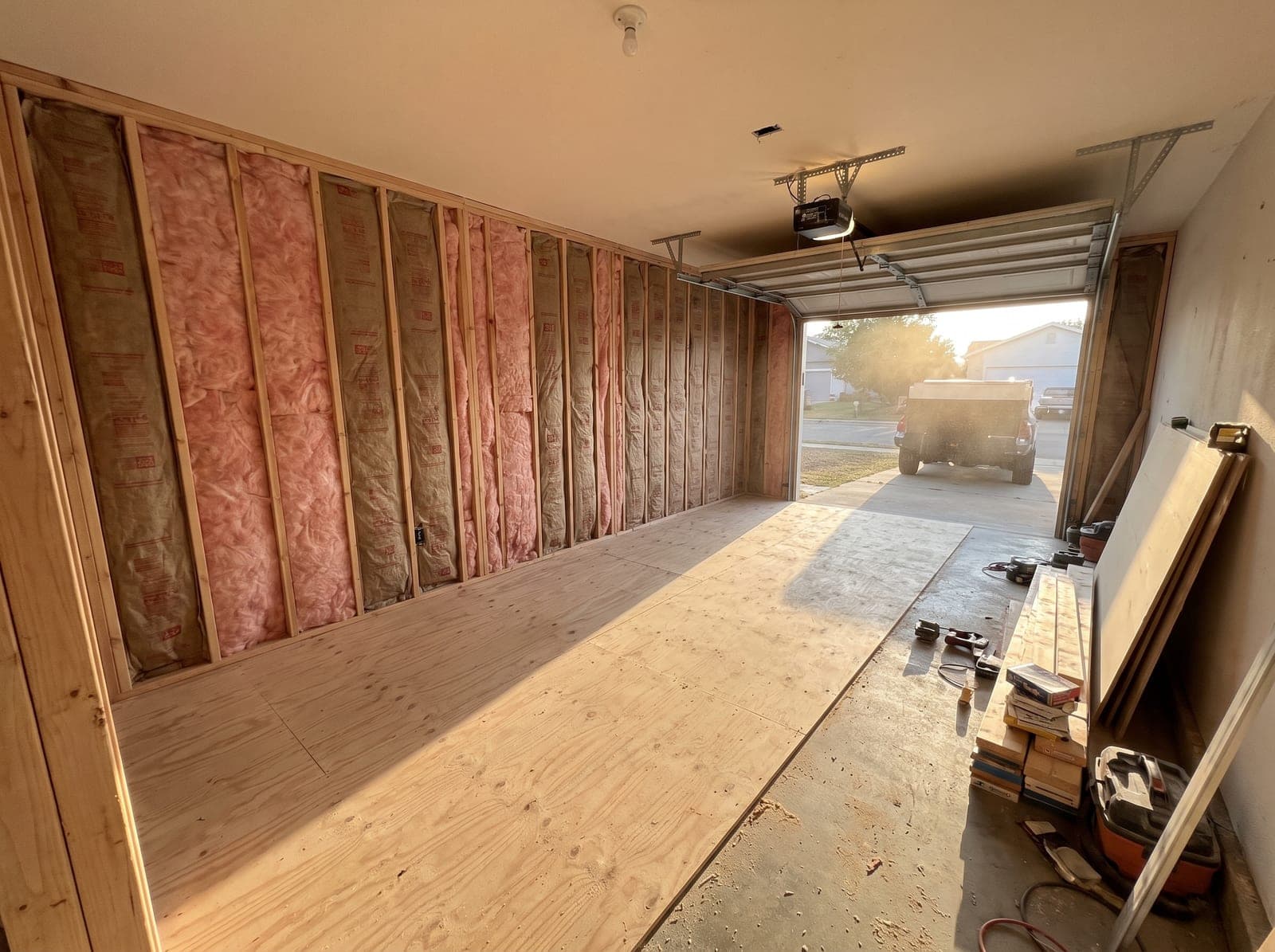Gilbert General Contractor crew performing garage conversions